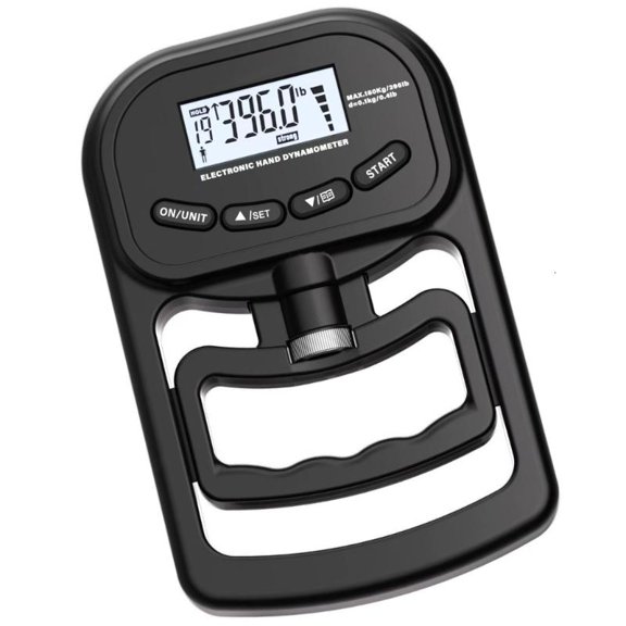 Storage Grip Strength Tester Measurement Device 180kg Digital Hand Dynamometer