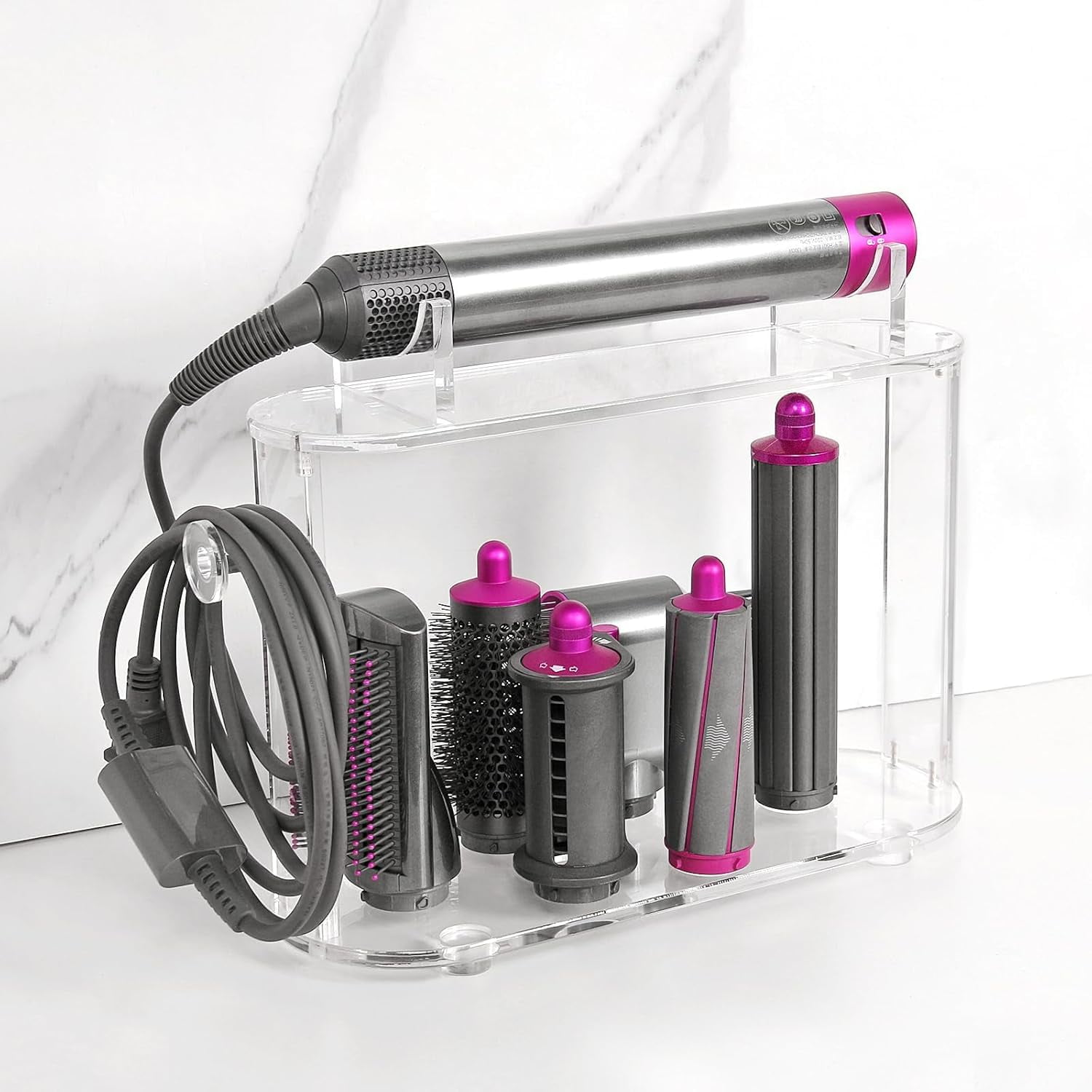 Dyson Airwrap グレー/ピンク 6アタッチメント Dyson Airwrap Complete Long in Pink / Grey