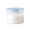 thumbnail image 1 of Airtight Food Storage Container with Lid, Plastic Pantry Organizer for Flour Sugar Pasta, Kitchen Canister, Grain Storage Jar (1Pcs) Clear1, 1 of 5