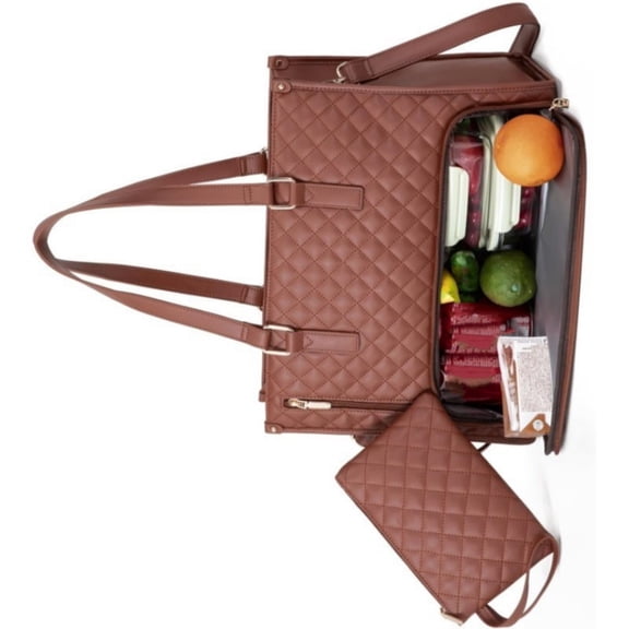 Storage Laptop Bag with Insulated Lunch Compartment for Women Large Lunch Bag