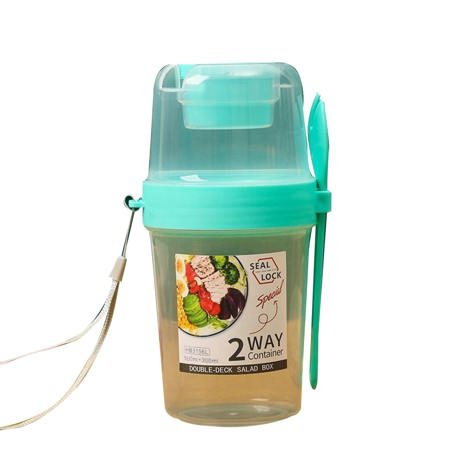 Storage with Lids Toddler Food Picks Jar Key to Open Containers for