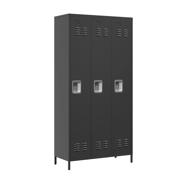 Storage Metal Black Door H Lockers Lock Employees Locker Cabinet Gym School