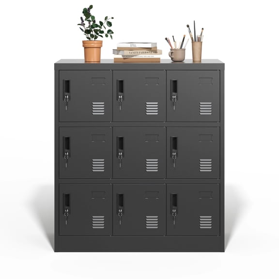 Storage Metal Door Employee Locker Lockers Gym School Homewith Card Slot