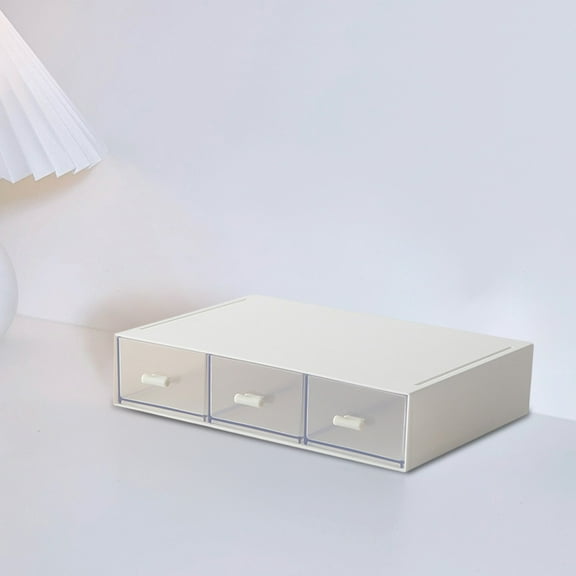 Storage And Organization,Desktop Storage Box Simples Miscellaneous Stationery Plastic Solid Color Storage Box Dormitory Compartment Stacking Organizer Box for Home and Office