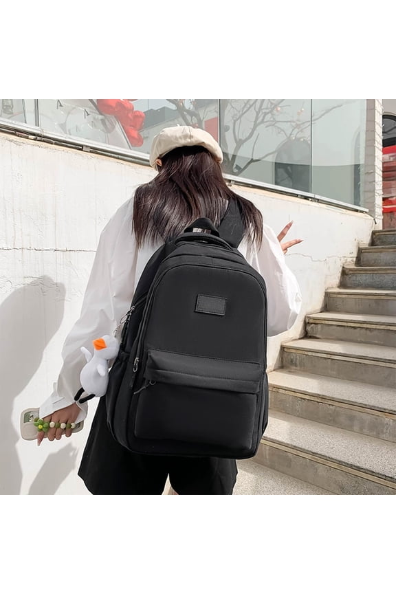 Storage and Organization, Large Capacity Backpack Middle School And College Student's Bag For Women Simples And Versatile Campus Style Backpack For Women, Home Gifts