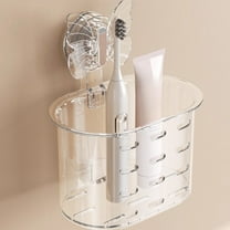 Storage And Organization,Storage Bins,Butterflies Suction Cup Storage Box No Punch Bathroom Drainage Rack Face Towel Cosmetics Storage Rack For Kitchen Bedroom Living Room Office Dorm