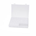 thumbnail image 1 of Storage Organizer 56 Compartment Clear Plastic Box White Portable for Small Parts Crafts Jewelry, 1 of 6