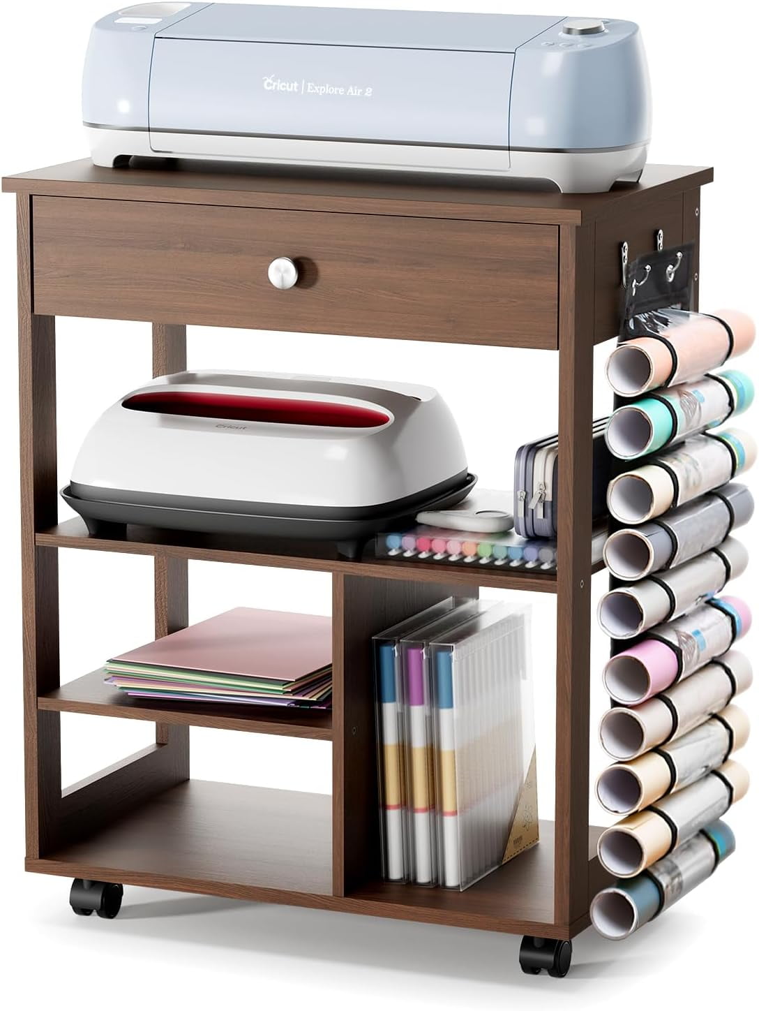 Storage Organizer Compatible with Cricut Machines, Cricut Maker 3, Heat