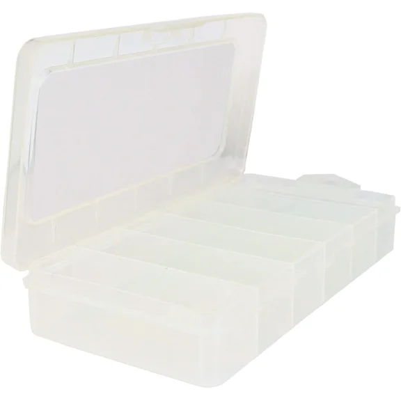 Storage Organizer Container With Lid (6 Compartments)
