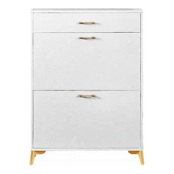 Storage Organizer FreestandingWith 2Door For Entryway Hallway Bedroom Home