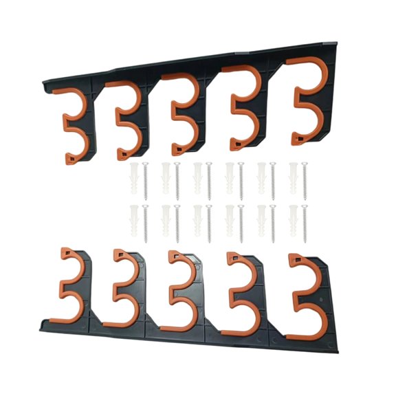 Storage Organizers Fishing Rod Rack Holder for Garage Wall or Ceiling Mount