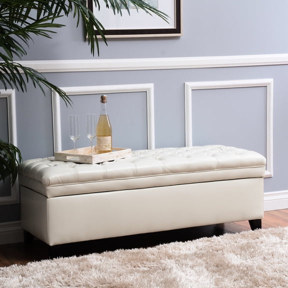 Storage Ottoman | Used for Wine Cellar Storage | Built with PU | Solves Wine Storage Issues