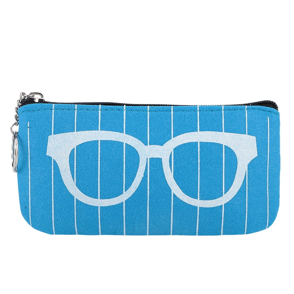 Storage Portable Eye Glasses Bag Zipper Pouch Sunglasses Case