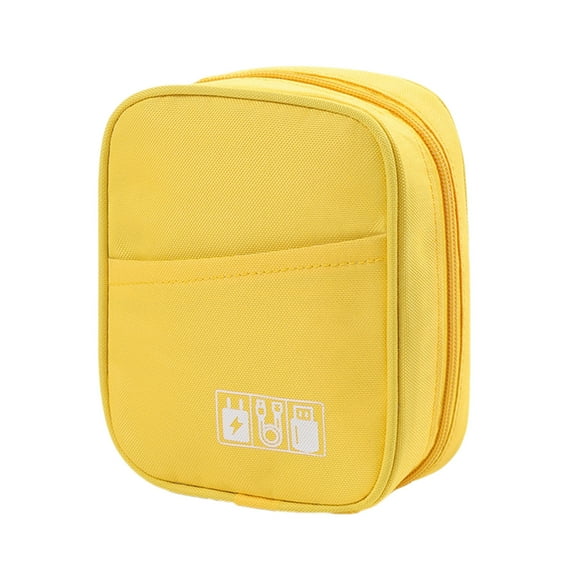 Storage Pouch for Small Electronics and Accessories,Tech Bag,Electronic Organizer Case Compatible with Laptop Charger,Mouse,Cables,Hub,Power Bank,Earphone,Toiletries Cosmetics