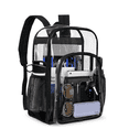 thumbnail image 1 of Storage Pro 2-Pack Clear Backpack for School, Office, Sporting Events, 1 of 5