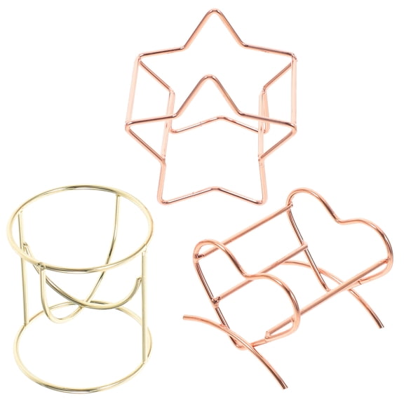 Storage Rack 3 Pcs Reusable Makeup Sponge Holder Cosmetics Egg Beauty Sponges Container Iron Travel