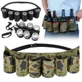thumbnail image 1 of Storage Rack Clearance! "Beer Can Waist Pack Insulated 6 Can Cooler Waist Bag Hands Portable for Outdoor Activities Parties Camping Hiking and Sports Events Adjustable Belt for Men and Women, 1 of 9