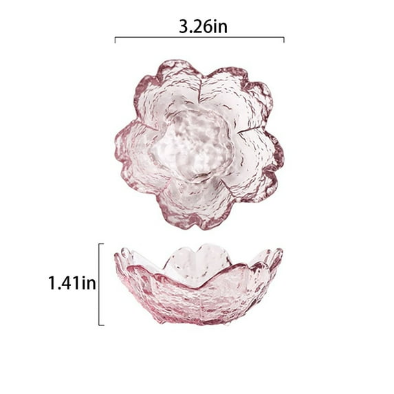 Storage Rack Clearance! Bowls Glass Bowls for Kitchen Prep Dessert Dips and Candy Dishes Stackable Dishware