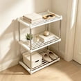 thumbnail image 1 of Storage Rack Floor Standing Shelf, Multi-Tier Organizer for Kitchen Pantry Bathroom Office, Space Saving Shelving Unit with Sturdy Construction for Home Organization, 1 of 7