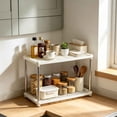 thumbnail image 1 of Storage Rack Floor Standing Shelf, Multi-Tier Organizer for Kitchen Pantry Bathroom Office, Space Saving Shelving Unit with Sturdy Construction for Home Organization, 1 of 8