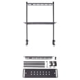 thumbnail image 1 of Storage Rack Folding Multi-Layer Rack Camping Tabletop Double-Layer Storage Rack Cutlery Rack Light Rack Long Style, 1 of 8