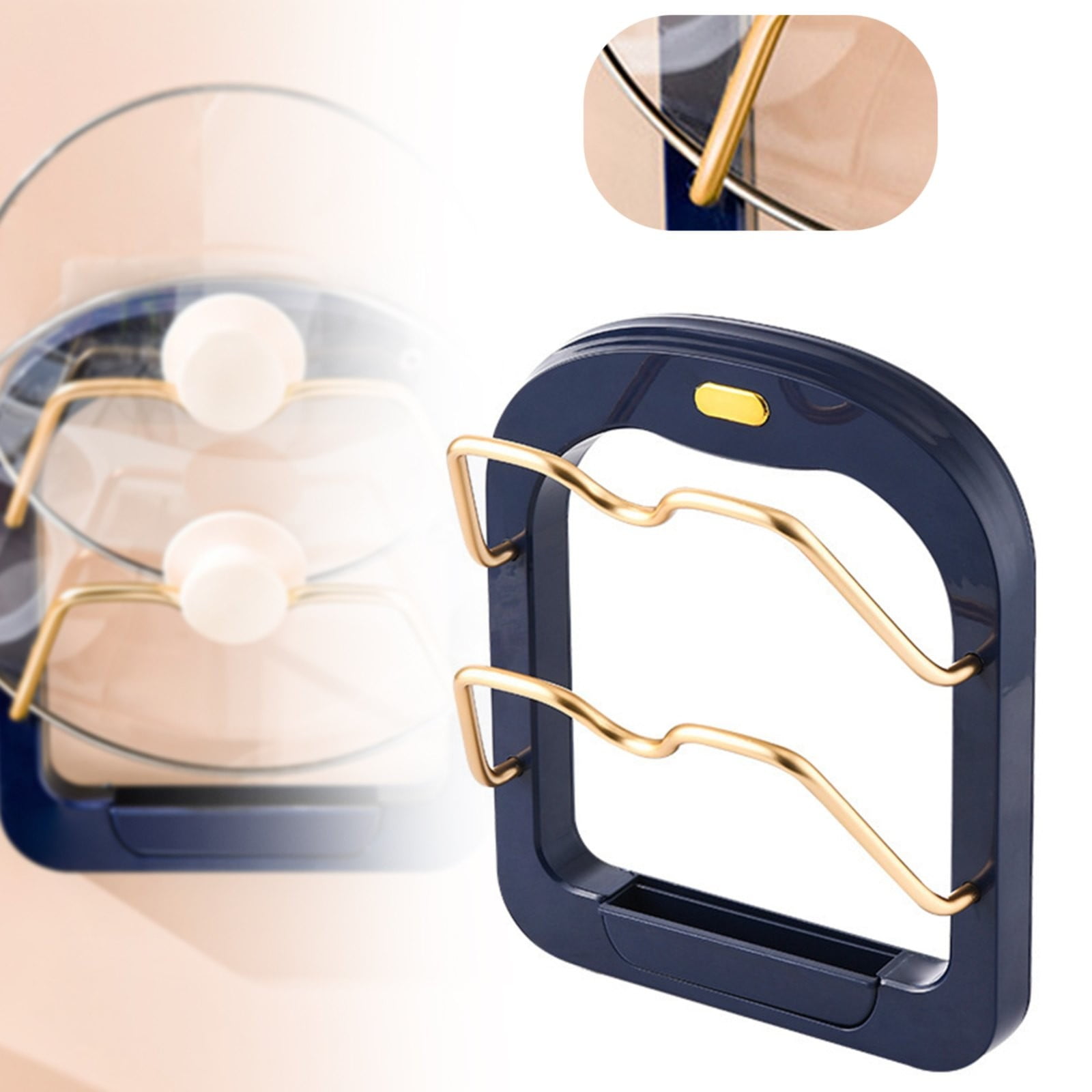 Storage Rack Lowprice! Hanzidakd Pot Lid Holder 2024 New Stainless Pot