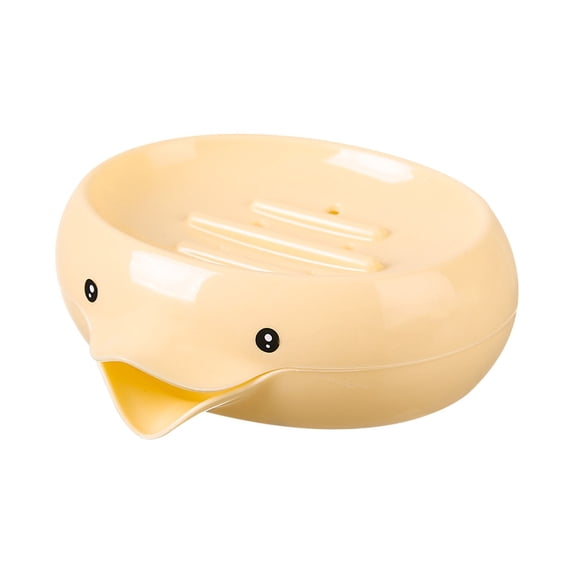 Storage Rack, Ongmies Ceramic Soap Dish with Drain Hole Shape Cute Shower Soap Rack Soap Dish Decoration Bathroom Kitchen Cute Shelving, Rack, 1*Soap Box