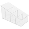 thumbnail image 1 of Storage Rack, Ongmies Tea Bag Organizer Clear Plastic Tea Bag Holder Tea Bag Box Storage Coffee Condiment Organizer Sugar Packet Holder for Home Cabinet Kitchen Countertop, Food Storage, 1*Shelf, 1 of 10