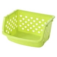 thumbnail image 1 of Storage Rack,Plastic Stackable Storage Bins For Pantry 1 Pack Stackable Bins For Organizing Food Kitchen And Bathroom, 1 of 2