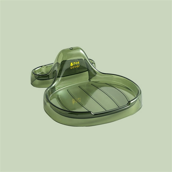 Storage Rack Spatula Spoon Rack Transparent Green