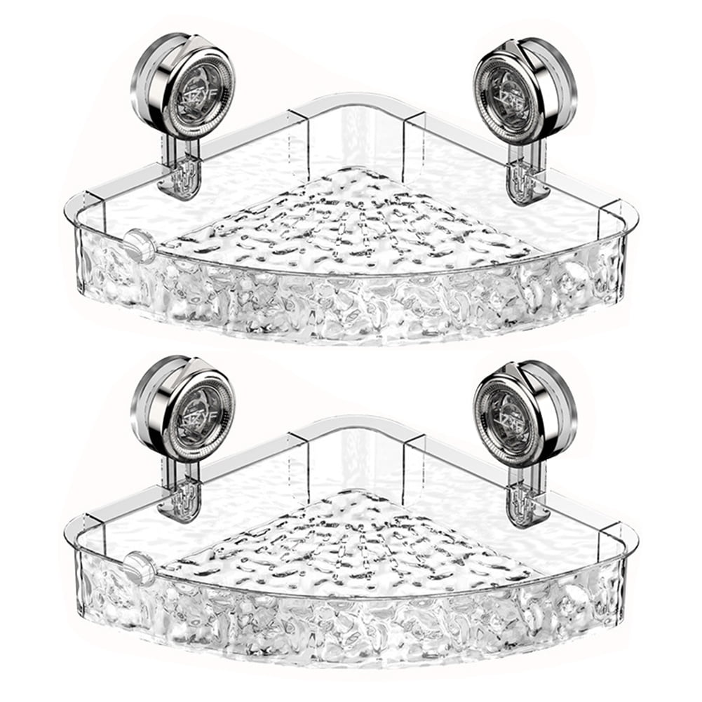 Storage Rack Under $25 WLIZJ 2Pcs Glacier Pattern Shower Storage Rack ...