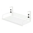 thumbnail image 1 of Storage Rack Under-Desk Cable Management Tray Hollow Design Easy to Install Adjustable Cable Management Rack, 1 of 8