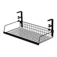 thumbnail image 1 of Storage Rack Under-Desk Cable Management Tray Hollow Design Easy to Install Adjustable Cable Management Rack, 1 of 8