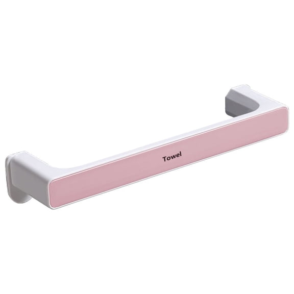 Storage Rack Wall Mounted Bathroom Hook C, Non Perforated Towel Bath Towel Storage Rack Hanging Wall Type Bathroom Hook Bathroom Towel Storage Rack