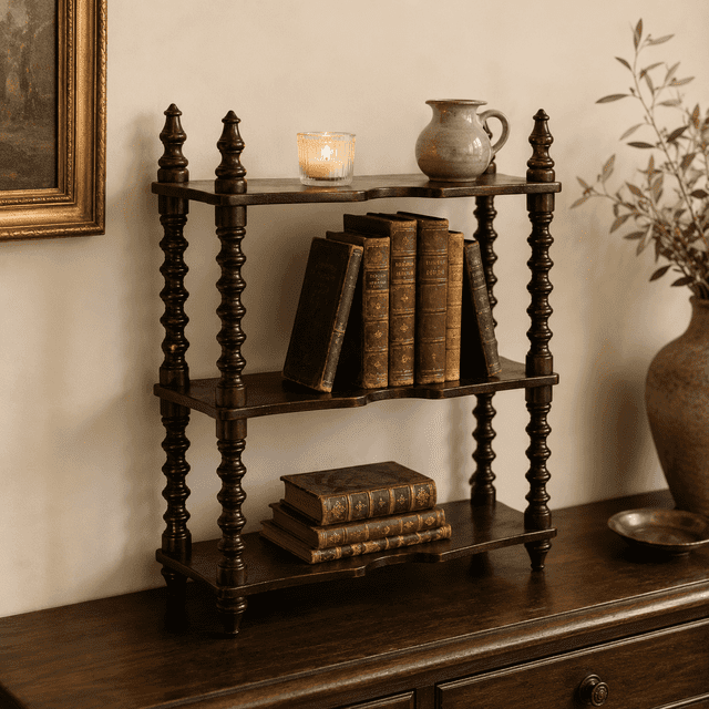 Wooden Rack Png Storage Rack with 1 Wood Shelf, Dimensions: 23.43