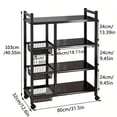 thumbnail image 1 of Storage Rack, with Wheels, size difference, 1 of 4