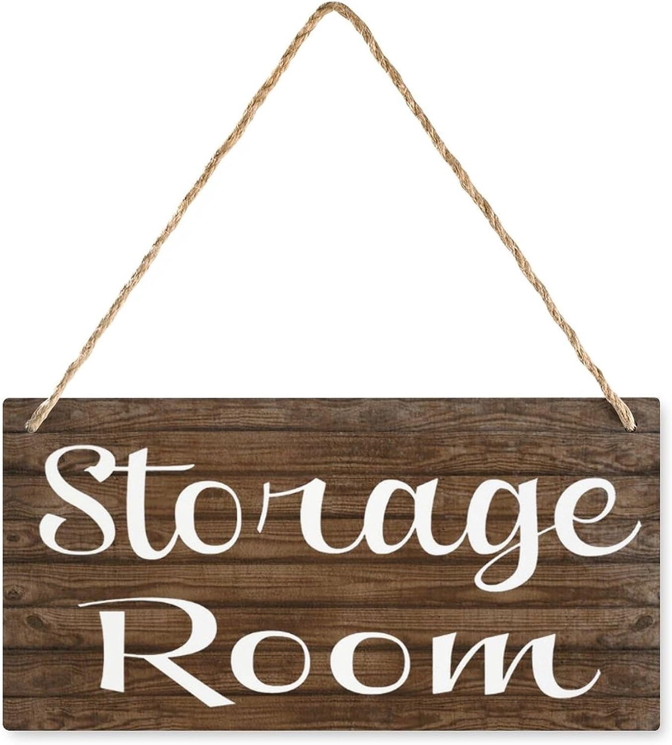 Feed Storage Signage Storage Room Wooden Decor Sign - 12 x 8 Inch Rustic Home Decor, Storage ...
