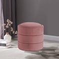 thumbnail image 1 of Storage Round Ottoman, 1 of 8