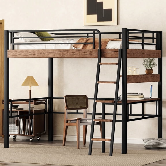 Storage Shelf | Loft Bed for Organizing Items | Comfortable Sleep in Limited Space