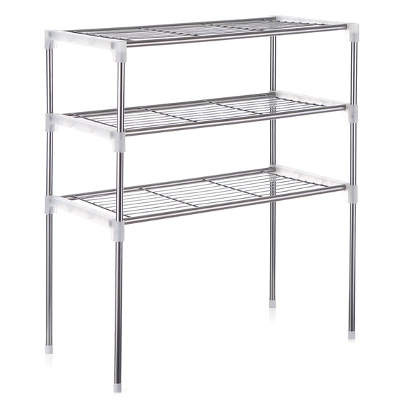 Storage Shelf,Oven Unit 3-tier Kitchen Dsfen Rookin Buzhi Kitchen 3-tier Yorten 3-Tier