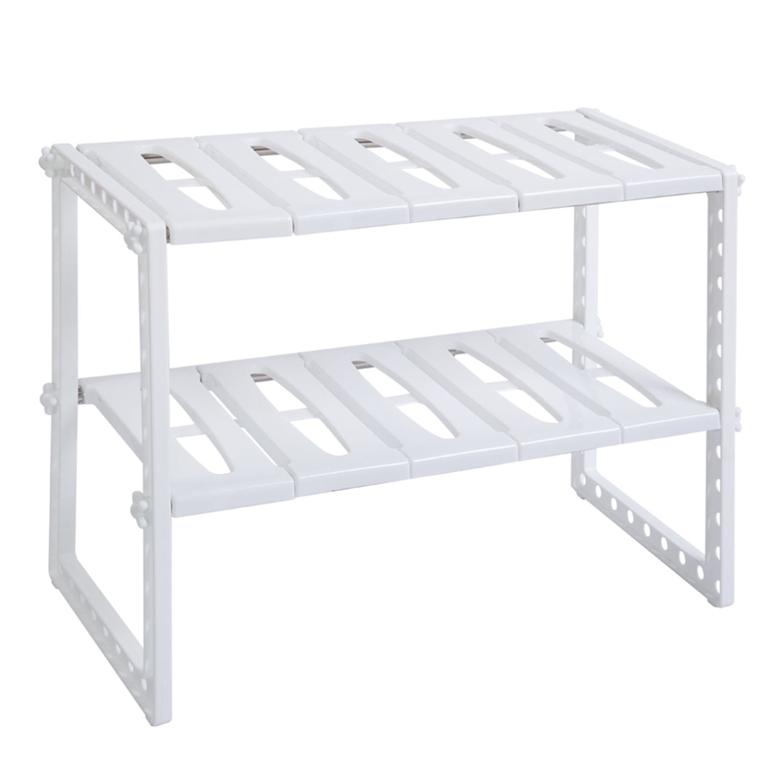 Storage Shelves,2 Layer 28" Expandable Under Sink Storage Rack,Multifunction Kitchen Bathroom