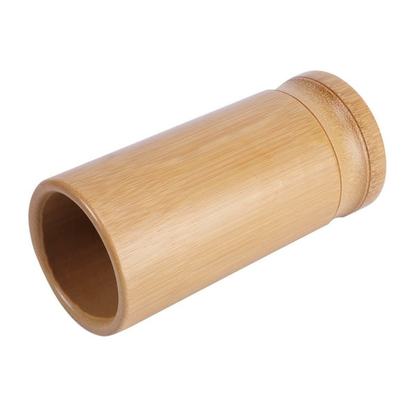 NIAIZEK Bamboo Kitchen Utensil Organizer Simple Cylindrical Chopstick Container 1Set
