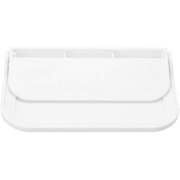Raindrops Wall Mounted Rack HIPS Foldable Floating Shelves Bathroom 1Set 7.1X4.3X2.8In