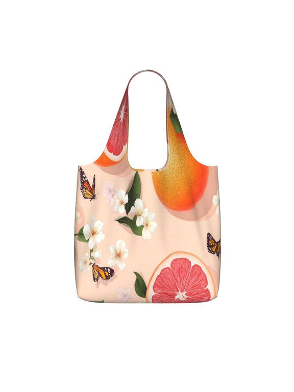 Storage Shopping Bagreusable Durable Shopping Bag Perfect For Shopping Commuting And Weekend Adventuresfoldable And Washable Lime