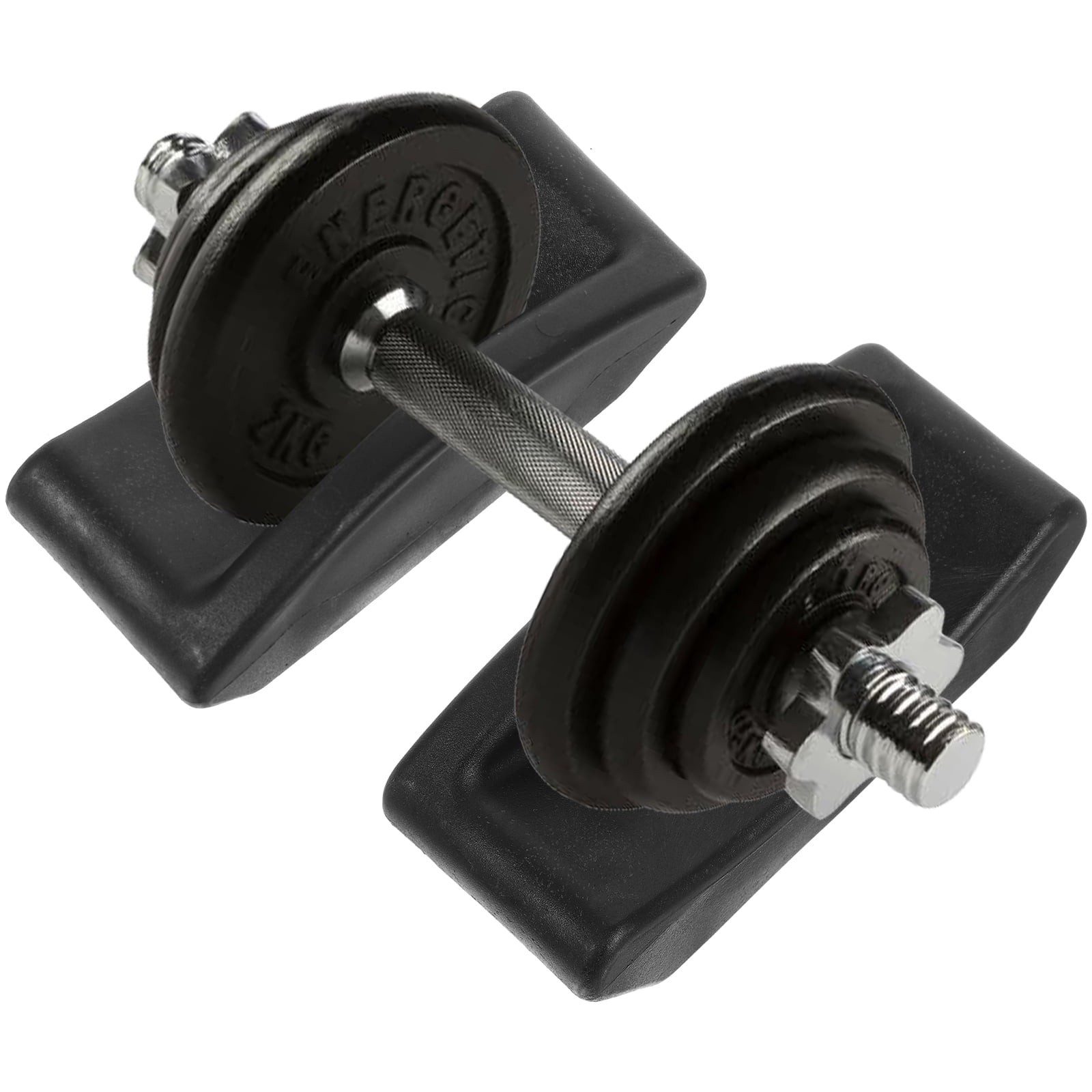 TOYMYTOY Dumbbell Bracket Black PP for Storage Prevent Rolling and Floor Protection 16Pcs