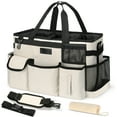 thumbnail image 1 of Storage Standard Cleaning Caddy Organizer Wearable with Handles and Strap for Cleaning Supplies, Beige, 1 of 10