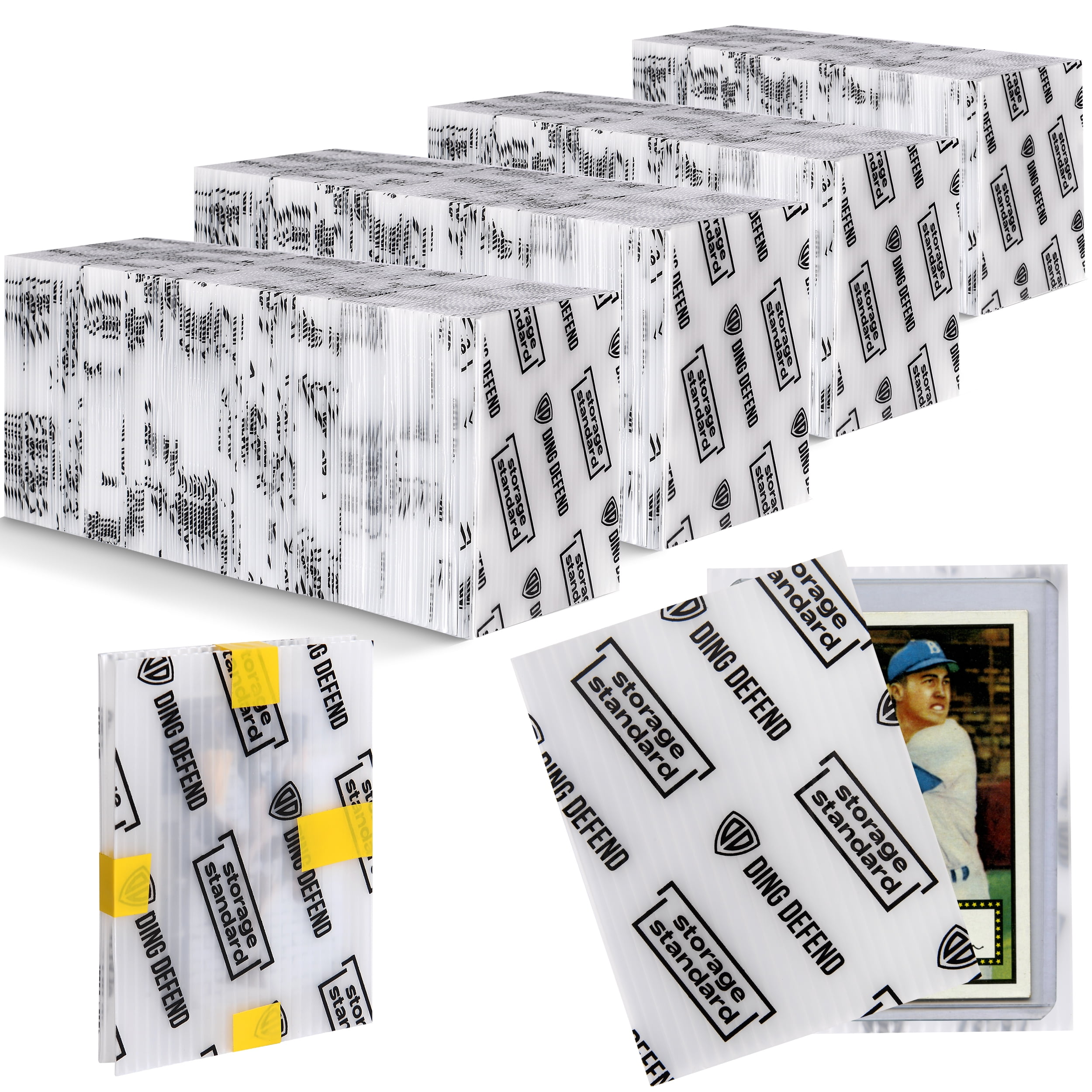 Storage Standard Trading Cards Protector Sleeves Shipping Protector Waterproof Card Holder 510 Pack