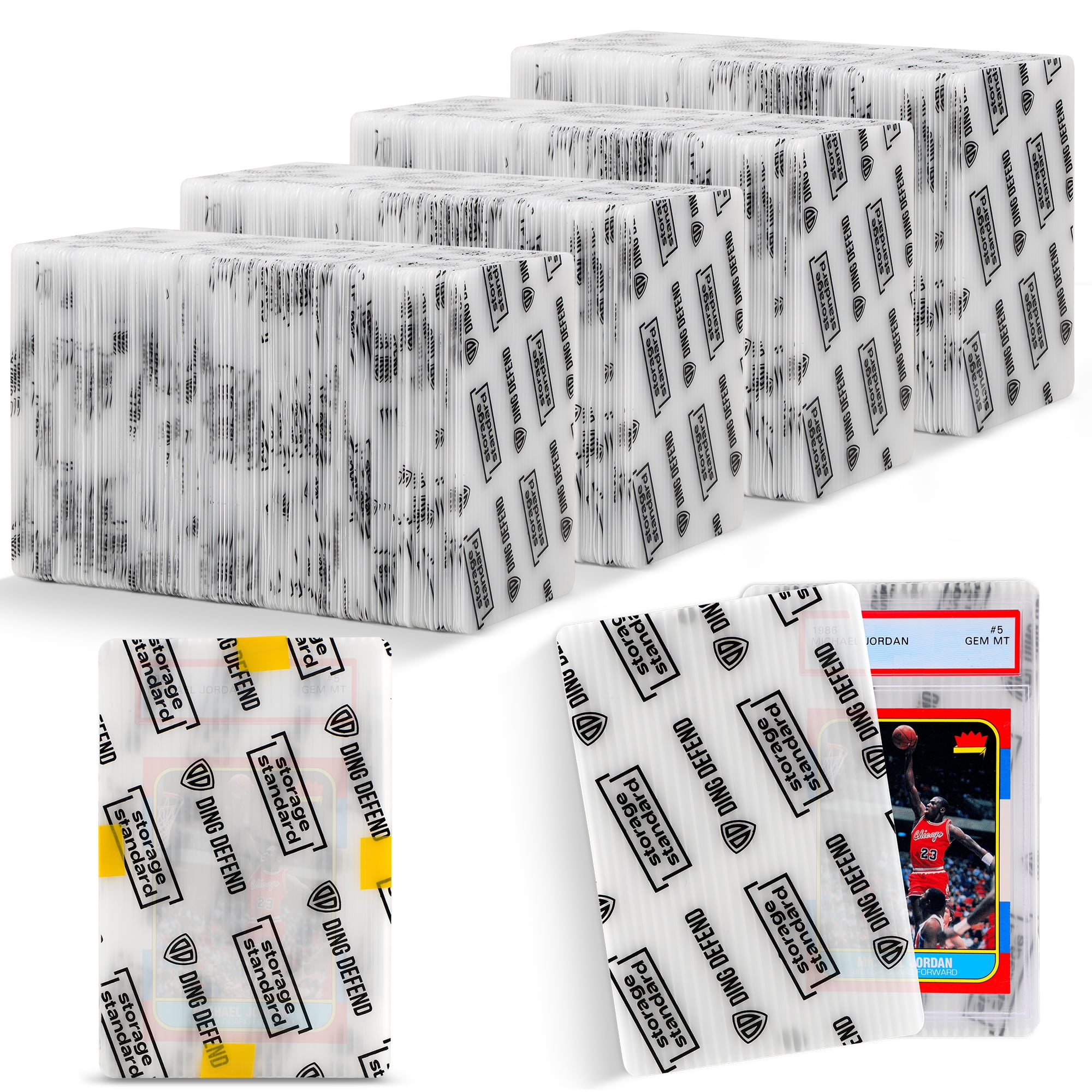 Storage Standard Trading Cards Protector Sleeves Shipping Protector ...