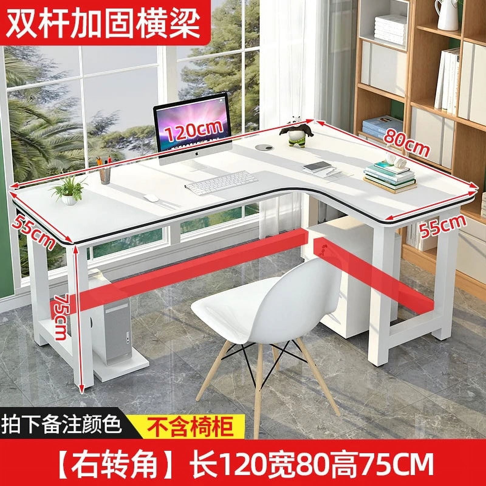 Storage Standing Office Desk Study Floor Setup Corner Computer Desks