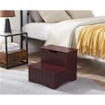 thumbnail image 1 of Storage Step Stool, Walnut, 1 of 1